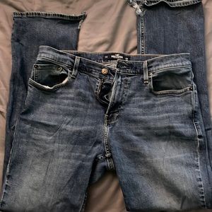 Men’s Hollister jeans, 34x32, Boot cut